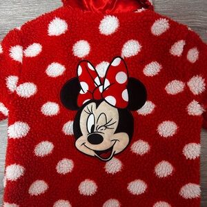 Disney Minnie Mouse Polka Dot Sherpa
